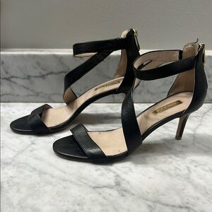 Louise et Cie Black Slingback Heels